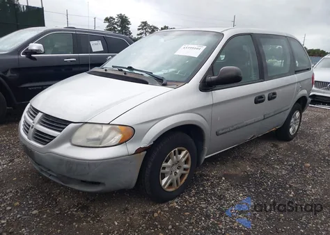 2007 Dodge Caravan Se from USA, damaged, VIN 1D4GP25E27B222406